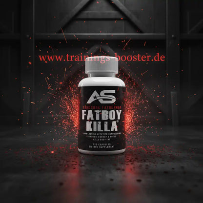 Fatboy Killa Hardcore Fatburner mit Energie und Fokus für Bodyfat-Reduktion