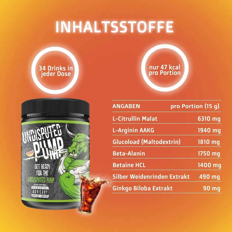 American Supps Undisputed Pump Booster 510g - trainings-booster.de