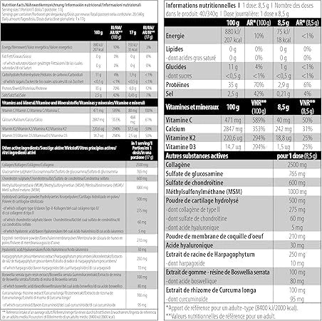 ARTHRO FORTE Gelenknährstoff 340g - trainings-booster.de