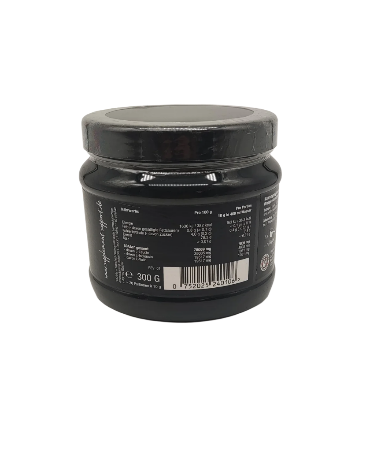 BCAA Aminosäure Pulver 300g Orange - trainings-booster.de