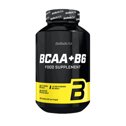 BCAA + B6 Tabletten 200 Stück 1000mg - trainings-booster.de