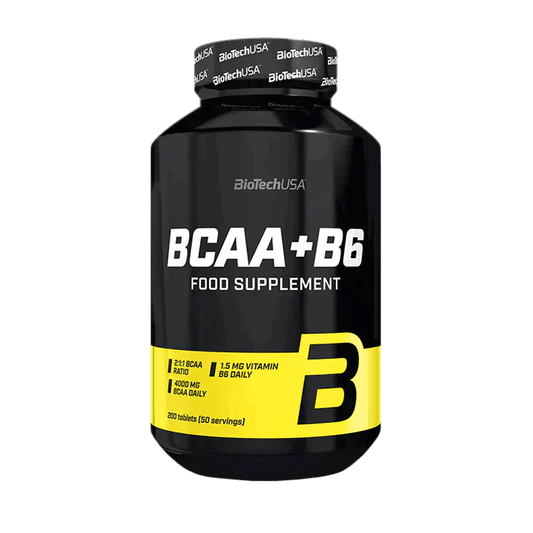 BCAA + B6 Tabletten 200 Stück 1000mg - trainings-booster.de