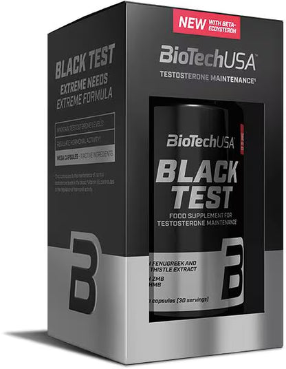 BioTech USA Black Test - Test-Booster 90Kapseln - trainings-booster.de