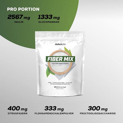 BioTech USA Fiber Mix 225g - trainings-booster.de