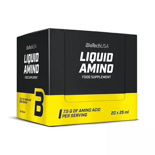 BioTech USA Liquid Amino - 20 x 25 ml - trainings-booster.de