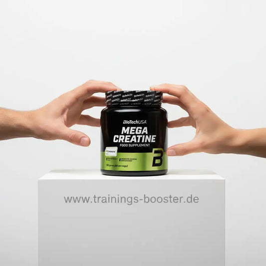 BioTechUSA Mega Creatine Nahrungsergänzungsmittel für Sportler und Fitness-Training