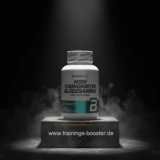 MSM Chondroitin Glucosamin Nahrungsergänzungsmittel von BioTechUSA für Gelenkgesundheit