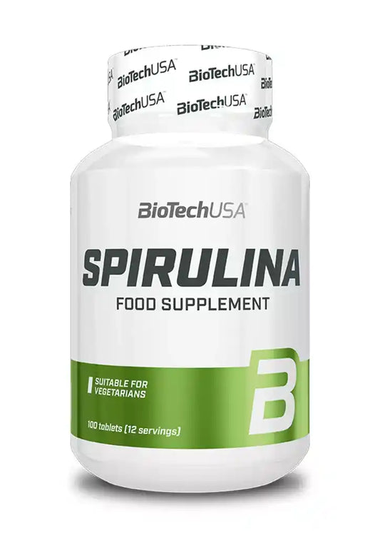 BioTech USA Spirulina, 100 Vegan Tabletten - trainings-booster.de