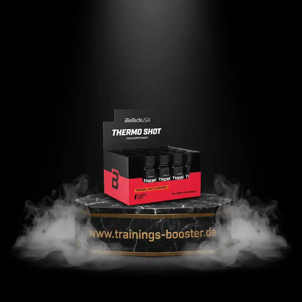 BioTechUSA Thermo Shot Fatburner für Sport und Training, zuckerfrei, Fruchtaromen