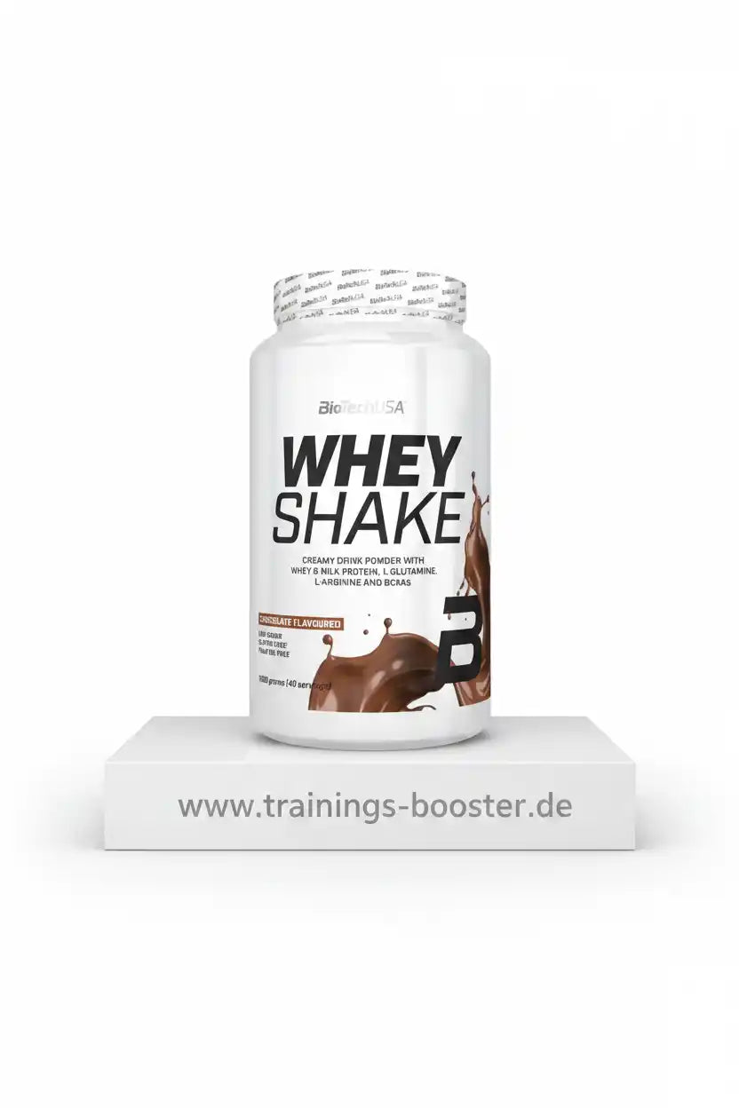 Whey Shake Eiweißpulver Schokolade für Sportler mit Proteinen und BCAAs