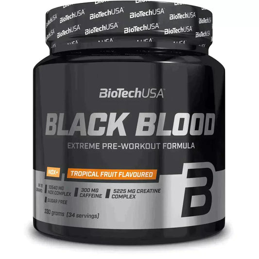 Black Blood NOX Pump Pre Workout Booster 330g - trainings-booster.de