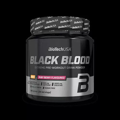 Black Blood NOX Pump Pre Workout Booster 330g - trainings-booster.de