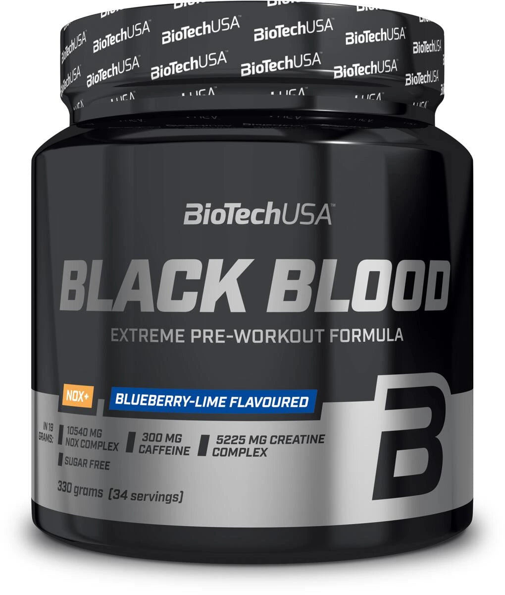 Black Blood NOX Pump Pre Workout Booster 330g - trainings-booster.de