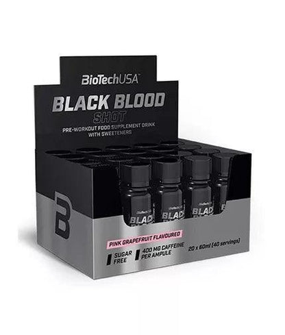 Black Blood Pre Workout Shot 60ml - trainings-booster.de