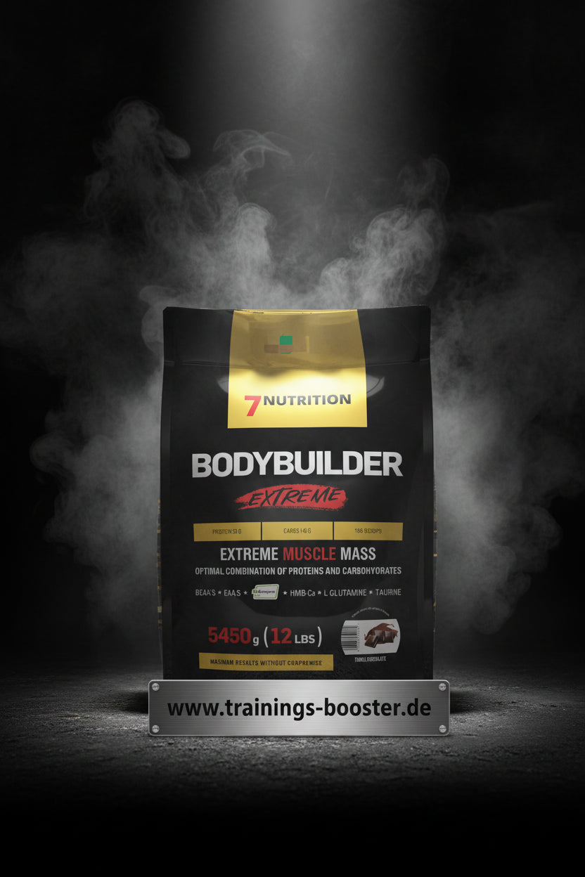 7 Nutrition Bodybuilder Extreme Muscle Mass Booster mit Proteinen & Kohlenhydraten, 5450g