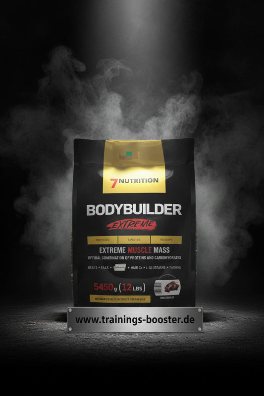 7 Nutrition Bodybuilder Extreme Muscle Mass Booster mit Proteinen & Kohlenhydraten, 5450g