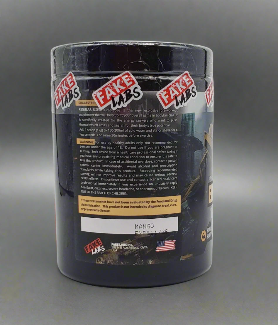 BUMBLEBEE US Pre Workout Booster 300g - trainings-booster.de