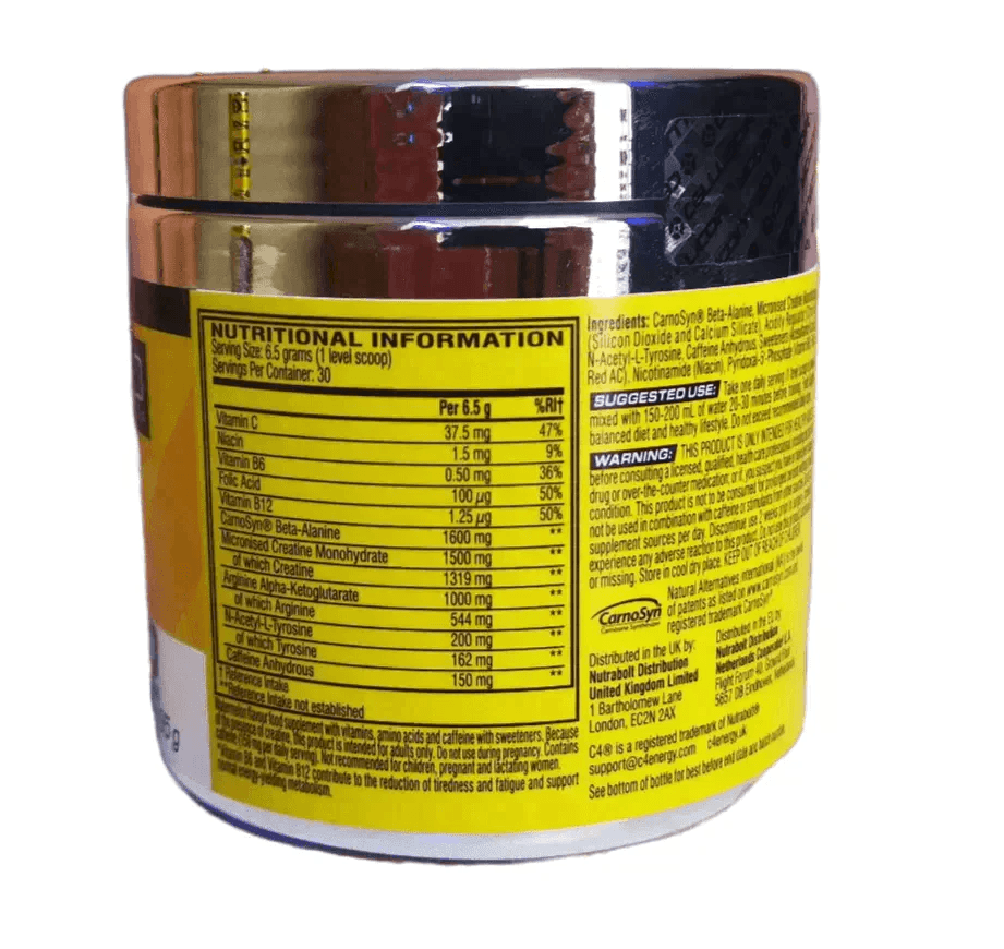 C4 Pre Workout Booster - trainings-booster.de