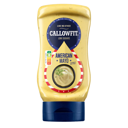 Callowfit American Mayo Style, Low Sugars, Limited Edition, ideal für Sportnahrung und Booster