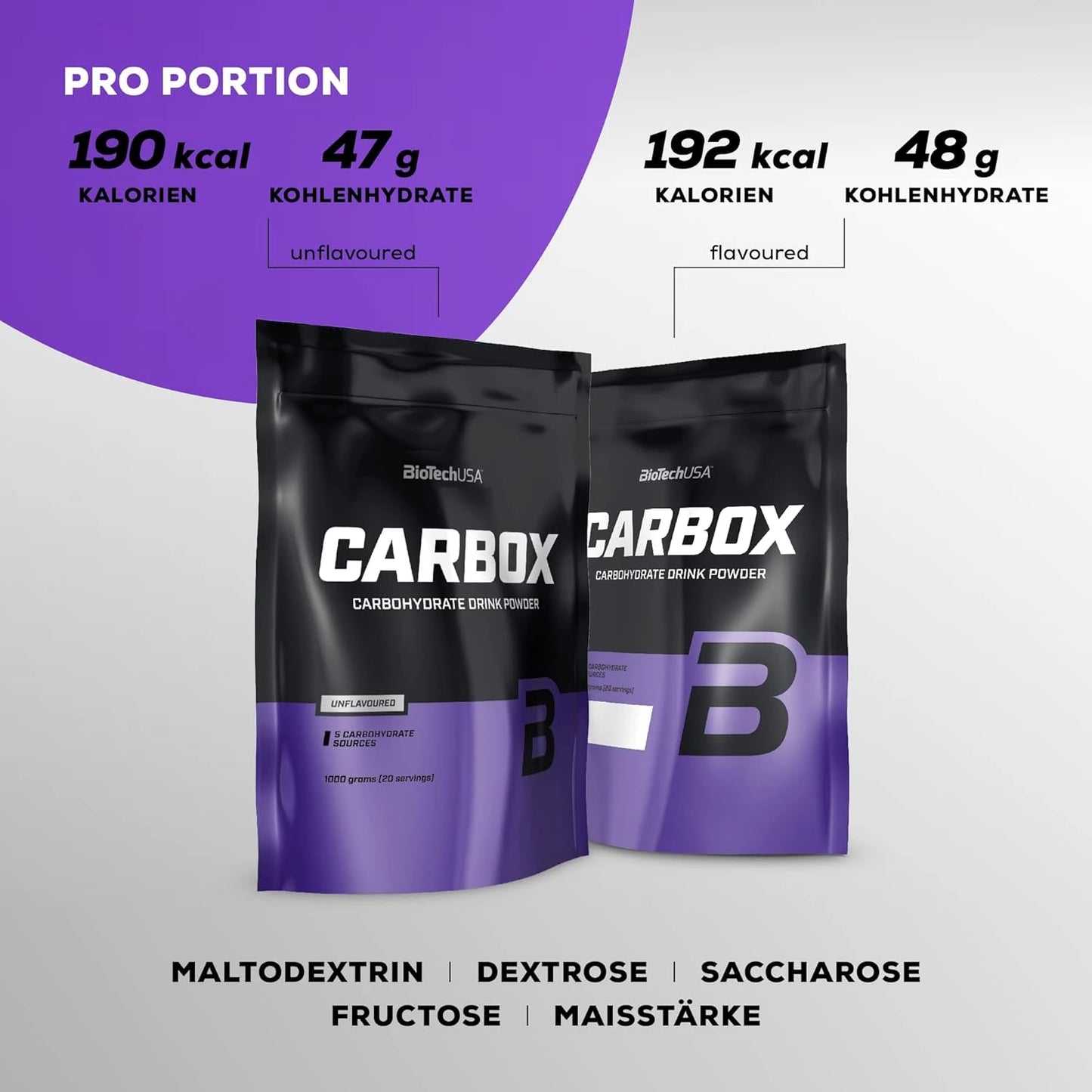 CARBOX Complex 1000g - trainings-booster.de
