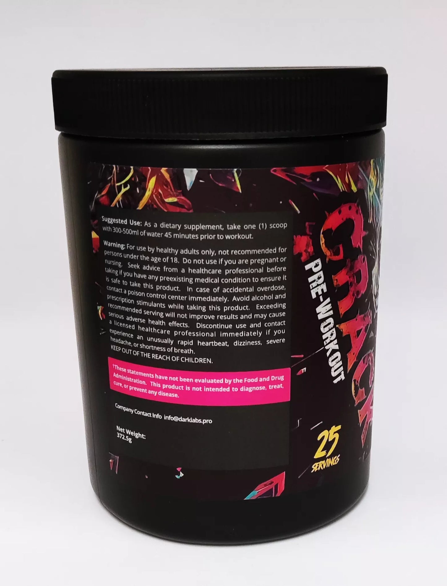 CRACK DIAMOND US Pre Workout Booster 372g - trainings-booster.de
