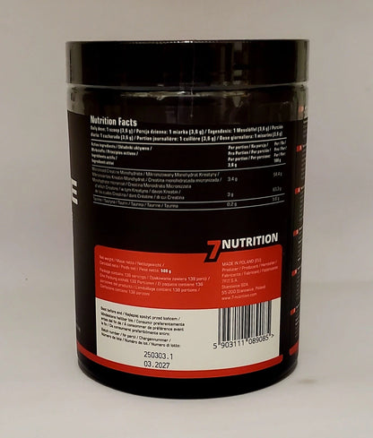 7Nutrition Creatine Monohydrate 500g