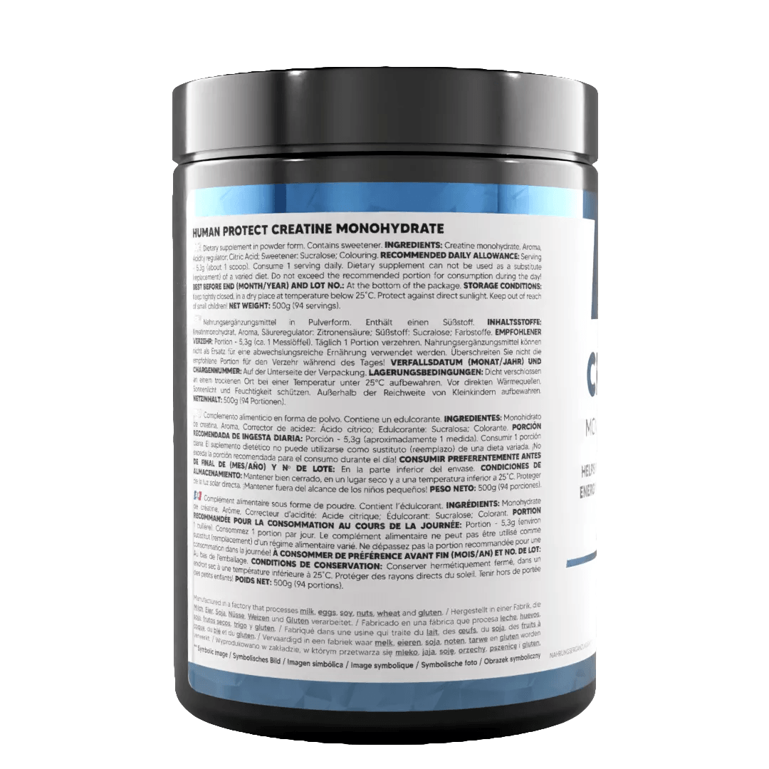 Creatine Monohydrate 500g mit Geschmack - trainings-booster.de