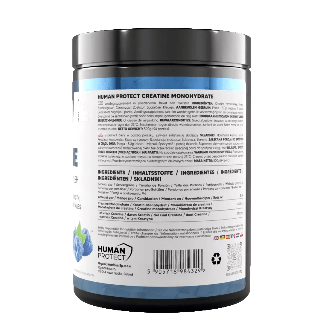 Creatine Monohydrate 500g mit Geschmack - trainings-booster.de