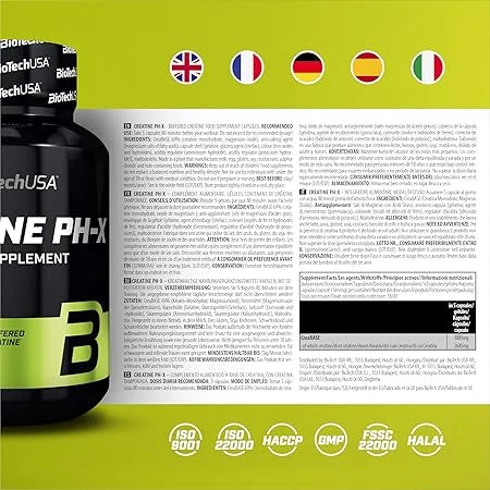 Creatine PH-X 210 Kapseln - trainings-booster.de