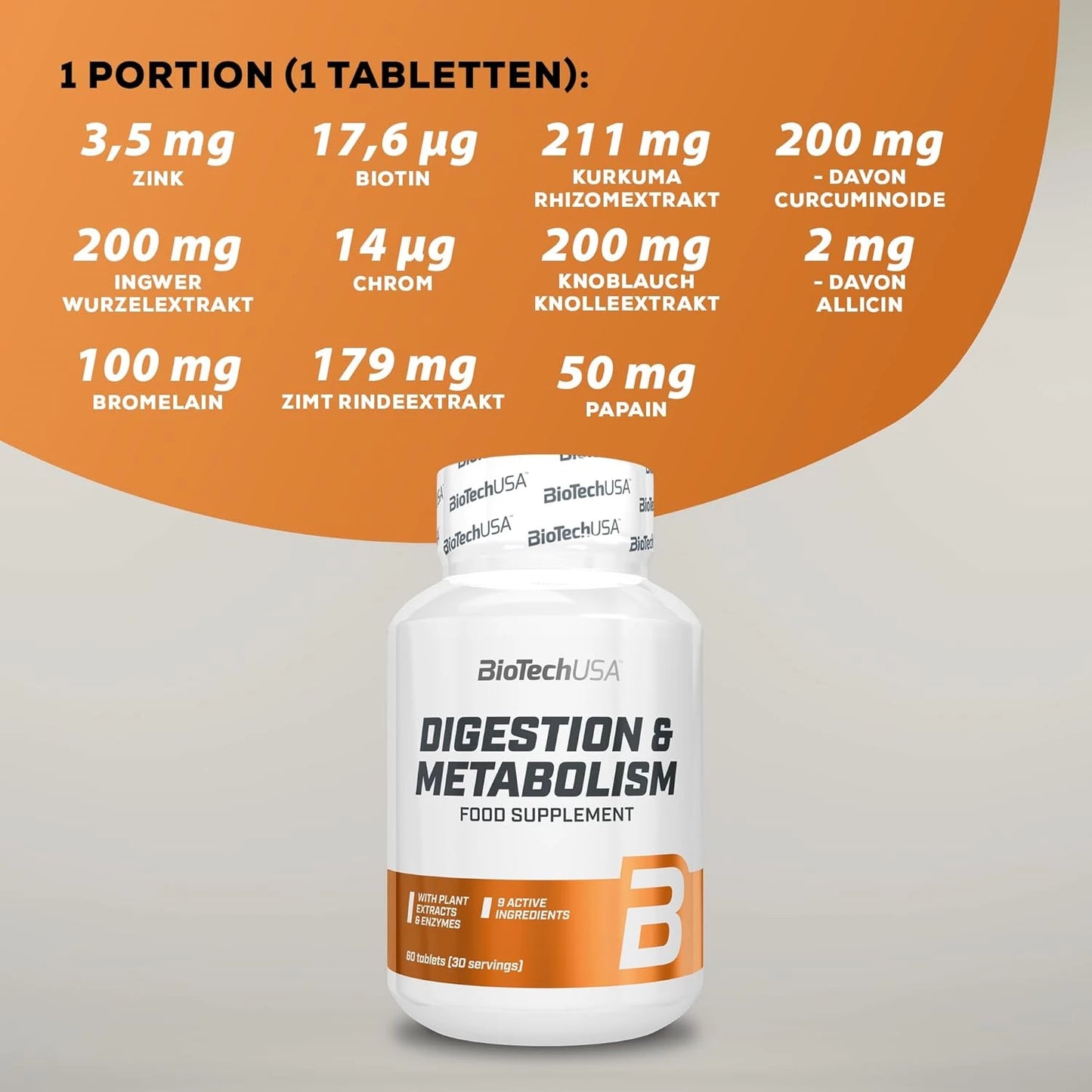 Digestion & Metabolism 60 Tabletten - trainings-booster.de