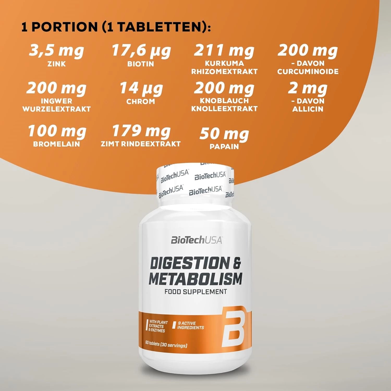 Digestion & Metabolism 60 Tabletten - trainings-booster.de
