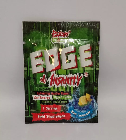 Edge of Insanity Extreme Pre Workout Booster Probe 12,2g - trainings-booster.de