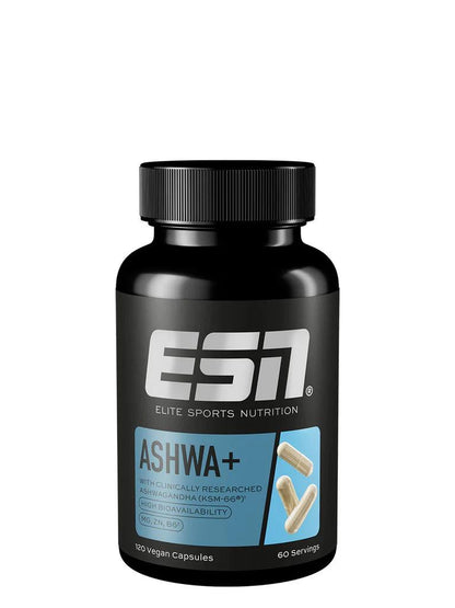 ESN Ashwa Plus 60 Caps. - trainings-booster.de
