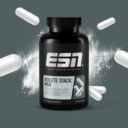 ESN Athlete Stack Men (210 Caps) - trainings-booster.de