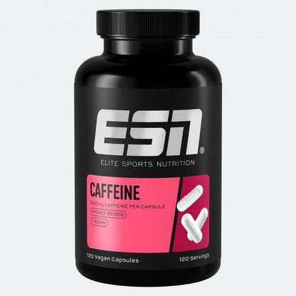 ESN Caffein 120 Caps 200mg - trainings-booster.de