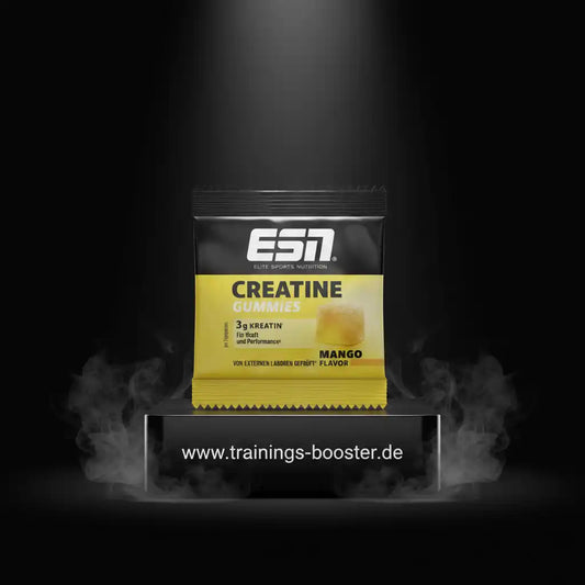 ESN Creatine Gummies Mango – 3g Kreatin für Kraft & Performance, Sportnahrung Booster