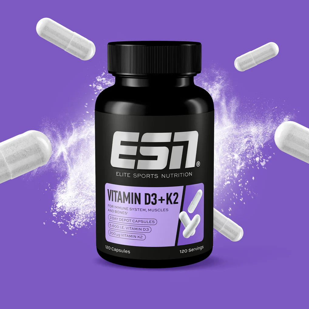 ESN Vitamin D3 + K2 120 Kapseln 5600i.e. - trainings-booster.de