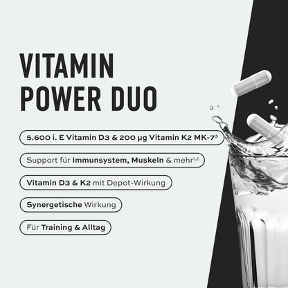 ESN Vitamin D3 + K2 120 Kapseln 5600i.e. - trainings-booster.de