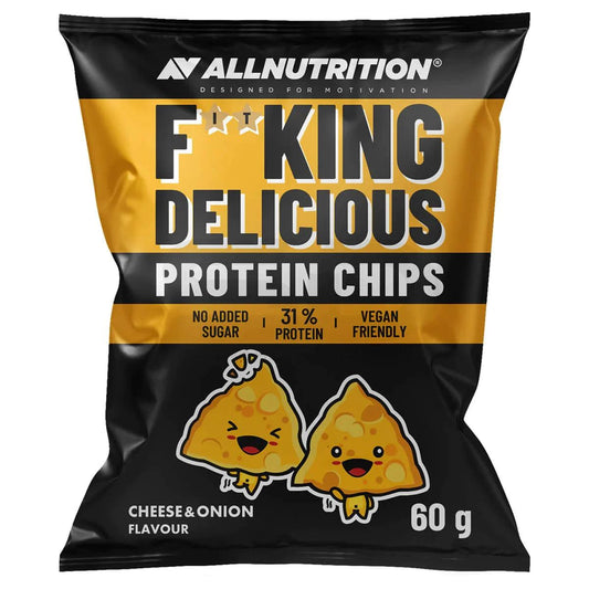 F**CKING Delicious Protein Chips 60g Cheese & Onion - trainings-booster.de