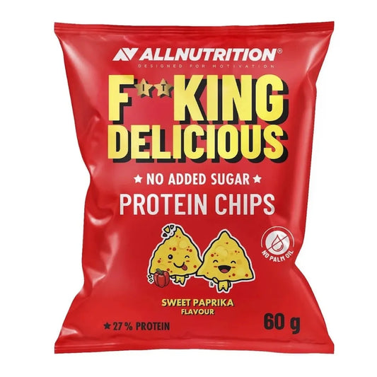 F**CKING Delicious Protein Chips 60g Sweet Paprika - trainings-booster.de