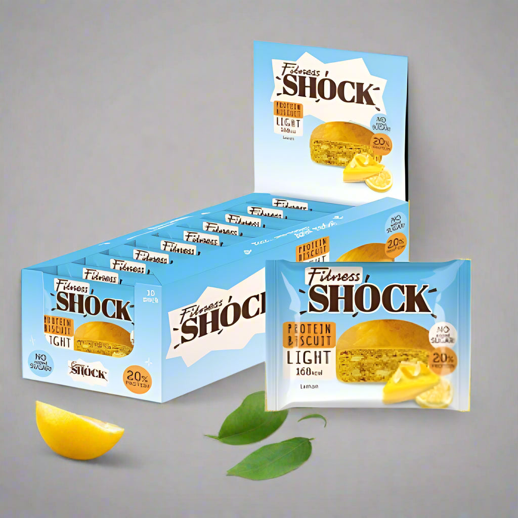 Fitness SHOCK® PROTEIN BROWNIE LIGHT 40g - trainings-booster.de