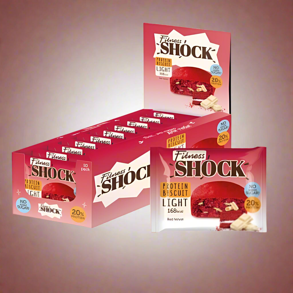 Fitness SHOCK® PROTEIN BROWNIE LIGHT 40g - trainings-booster.de