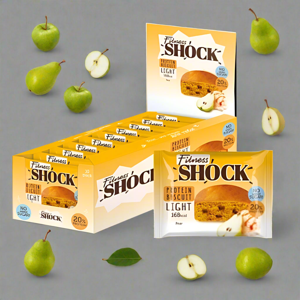 Fitness SHOCK® PROTEIN BROWNIE LIGHT 40g - trainings-booster.de