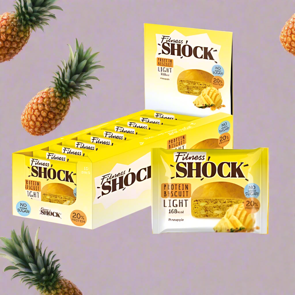 Fitness SHOCK® PROTEIN BROWNIE LIGHT 40g - trainings-booster.de