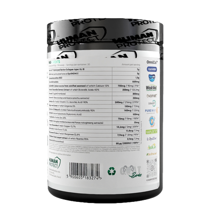 Human Protect Nahrungsergänzungsmittel mit Kollagen, Vitaminen & Mineralien für Sport und Training