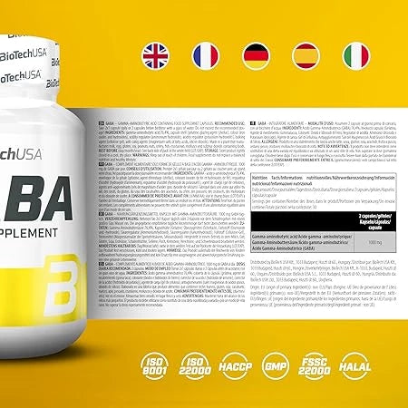 Gaba 60Caps 500mg - trainings-booster.de
