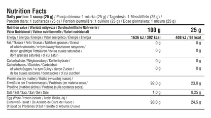 7Nutrition Egg Protein Isolate 500g