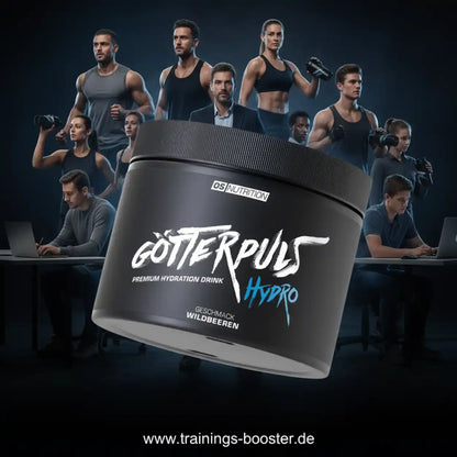 OS Nutrition Göterpuls Hydro Premium Hydration Drink Wildbeeren Geschmack für Sportler und Aktive