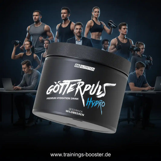 OS Nutrition Göterpuls Hydro Premium Hydration Drink Wildbeeren Geschmack für Sportler und Aktive