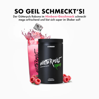 Götterpuls® Rabona - Premium Pre Soccer 600g / Fußballer Booster - trainings-booster.de